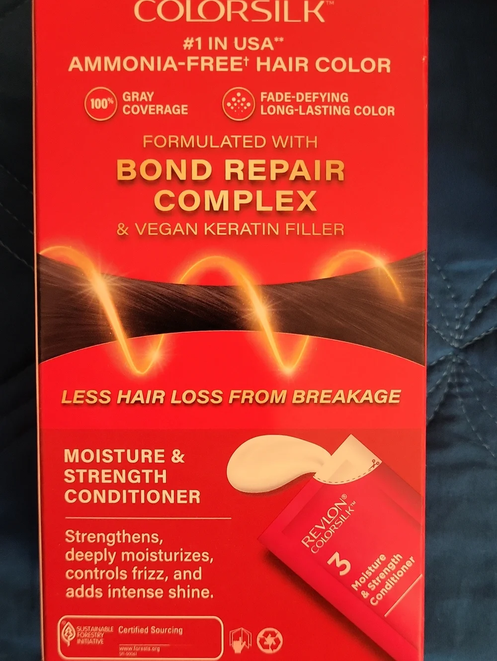 Revlon Colorsilk Permanent Hair Color - Dark Brown/Black Shade (4 Boxes)